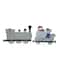 Rudolph the Red-Nosed Reindeer & the Island of Misfit Toys 80" LED 2D Yard Art Train Set
